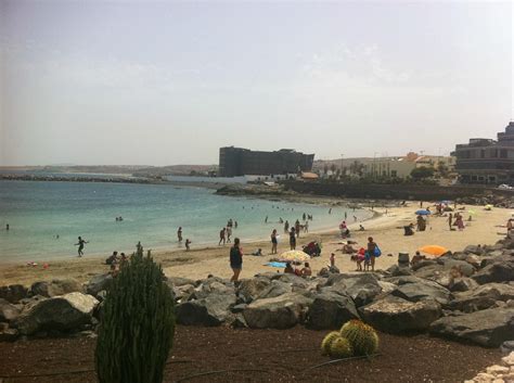 Beach: Chica in Puerto del Rosario. Fuerteventura